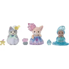【新品・送料無料】シルバニアファミリー 人形 妖精の森のふしぎな赤ちゃんセット F-44 (3体セット)
