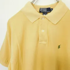 ポロ ラルフローレン Polo by RalphLauren USA製 ポロシャツ カットソー 半袖 ロゴ 885013ss
