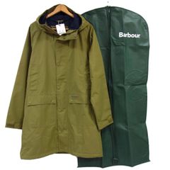 新品◆Barbour バブアー ウォータープルーフ フーデッドコート Winter Cheviot Jacket カバー付き メンズ