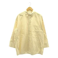 【TICCA ティッカ】ストライプスキッパーシャツ　イエロー GOLDJAPAN 大きいサイズ レディース トップス シャツ ブラウス