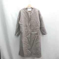 ◇ ⊇ NATURAL BEAUTY BASIC 長袖 コート サイズS グレー系 レディース E  【1409240028802】