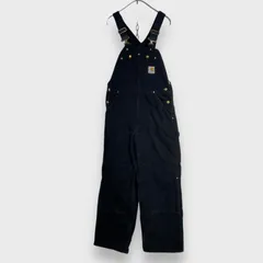 Carhartt カーハート オーバーオールダック地 ダブルニー ストリート carharttカーハート ダック地 ダブルニー オーバーオール ペンキ