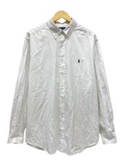 POLORALPH LAUREN (ポロラルフローレン) ボタンダウンシャツ CLASSIC FIT クラシックフィット 17 ホワイト メンズ/036のサムネイル
