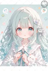 30　Original 人物ステッカー 時の旅人