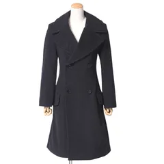 Yohji Yamamoto+NOIR ロングコート ウールカシミヤ 比翼仕立て