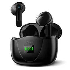 NEWモデル 最先端Bluetooth5.3Bluetooth イヤホン ワイヤレスイヤホン CVC8.0 & ENCデュアルマイク ブルートゥースイヤホン LEDディスプレイ残量表示 8時間+36時間再生 ぶるーとーすイヤホン Bluetoothヘッドセット