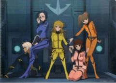 [중고] 클리어 파일 Yamato Girls (야마토 걸스) A4 클리어 파일 [우주 전함 야마토 2199]