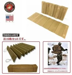 希少！米軍実物 THERMAREST Self-Inflating Sleeping Pad 寝袋、寝具