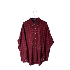 80s TOWN CRAFT チェックボタンダウンシャツ