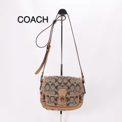 2024年最新】コーチ COACH ショルダーバッグ ミニシグネチャー柄 6341 白×黒 ジャガード×レザー スペシャル特価  20190605の人気アイテム - メルカリ