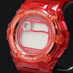 CASIO Baby-G BGW-104K レッド 200M 腕時計 - メルカリ
