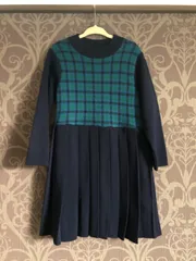 美品　familiar ニットワンピース　110
