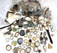 腕時計 フェイス パーツ ジャンク 約2.8kg 部品取 まとめ SEIKO CASIO CITIZEN 他 現状品