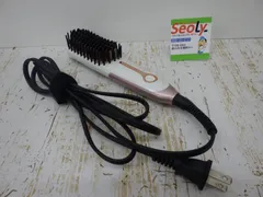 ケアライズ モデルC ブラシ型 ヘアアイロン B-50 美容 家電品 中古品