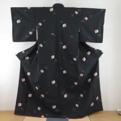 正絹　小紋　源氏香　未使用 楽天市場】【新古品】 小紋 着物 正絹 袷 紋紗 カラー胴裏 紫 濃