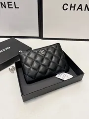 【本日限定特価】シャネル ラムスキン コインケース 14.5×9cm フルレザー 専用ボックス付き[本日特価|新品未使用品]