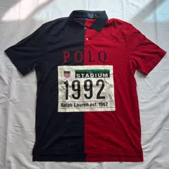 超希少 ポロラルフローレン 1992 25周年 スタジアムポロシャツ Sサイズ polostadium092001_001.jpg