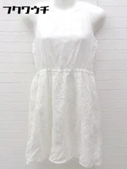 ◇ Another Edition アナザーエディション ノースリーブ ウエストゴム ミニ ワンピース ホワイト レディース 【中古】 【1002800373758】のサムネイル