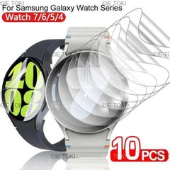 サムスンギャラクシーウォッチ用のソフトスクリーンプロテクター ウルトラHD クリアtpu ヒドロゲルフィルム 7  6  5  4  40mm  44mm クラシック 43mm  47mm