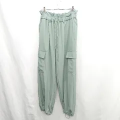 ◇ Θ LOWRYS FARM ローリーズファーム イージーパンツ サイズF グリーン系 レディース E  【1411280027684】