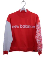 美品】New Balance(ニューバランス) ストレッチセーター オレンジ 