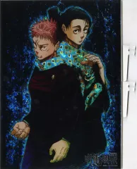 【中古】アクリルスタンド・アクリルパネル 虎杖悠仁＆乙骨憂太 アクリルアートボード 「呪術廻戦」 デジタル版週刊少年ジャンプ定期購読者限定 応募者全員サービス