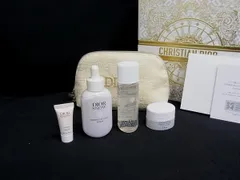 ■新品■未使用■ChristianDior ディオール スノー エッセンス ホリデー キャンバス ポーチ 化粧水 美容液  ゴールド系 FS2645