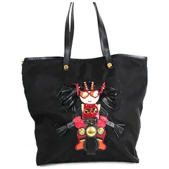 ○サイズ限定！！　PRADA トートバッグ　2way ロボット　バイカラー　A4可能