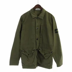 ストーンアイランド STONE ISLAND コットン OLD加工 フライト ジャケット ブルゾン 長袖 ステンカラー L カーキ 7415439WN ■GY12 /MQのサムネイル