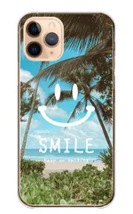 iPhone 17 ProMAX ケース カバー アイフォン17プロマックス スマホケース ハードケース ハワイ ビーチ 風景 写真 スマイル smile ニコちゃん にこ niko 笑顔 海 夕日 おしゃれ カラー07
