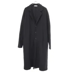 Yohji Yamamoto POUR HOMME ヨウジヤマモト プールオム 21AW ウールチェスターコート HX-T37-177 ブラック 3のサムネイル