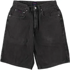 古着 トミーヒルフィガー TOMMY HILFIGER JEANS ブラックデニムショーツ ショートパンツ USA製 メンズw31相当/eaa417790