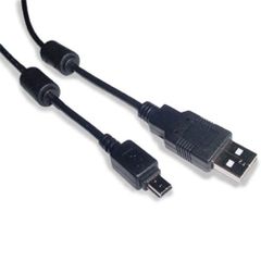 Lumen/ルーメン ミニＵＳＢケーブル、データ転送・充電ケーブル【０.３ｍ】
フェライトコア２個付き
miniUSB５ピン端子を持つ機器に対応
コネクタ：USB Aコネクタ ⇔ ミニBコネクタ