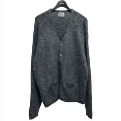 【即完　美品】STEP AHEAD グレーモヘア カーディガン　 L 50685397c491d6e86e5511cf626547