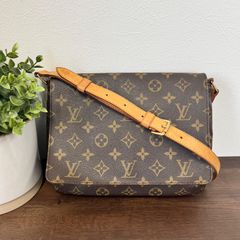 [定番] LOUIS VUITTON ルイヴィトン ミュゼットタンゴ ショート M51257  モノグラム 肩掛け ブラウン ショルダーバッグ レディース