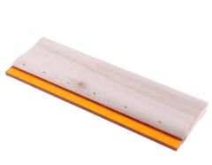 シルクスクリーンスキージー 木製ハンドル33cm