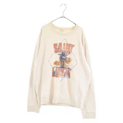 SAINT LAURENT PARIS (サンローランパリ) 18AW Robot Sweatshirt ロボット クルーネックスウェットトレーナー ホワイト 557556 YBDW2のサムネイル