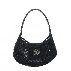 ★MAISON N.H PARIS メゾンエヌアッシュパリ★サークルバッグ黒M ☆MAISON N.H PARIS メゾンエヌアッシュパリ☆サークルバッグ黒M
