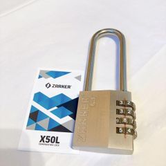 ✨残り1点✨ Zarker X50L 南京錠-4桁 ダイヤル式 再設定可能 - メルカリ