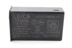 Leica ライカ BP-DC13 リチウムイオンバッテリー シルバー 18772   #643