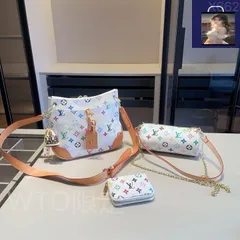 [本日特価] 全新シリーズセット X662 - LV クロスボディバッグ + LV ペンケースバッグ + LV 財布 本日限定特別割引！[本日特価|新品未使用
