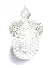 R*O様 美品 ボヘミア クリスタル 蓋付 ボンボニエール 小物入れ 展示品 未 R*O様 美品 ボヘミア クリスタル 蓋付 ボンボニエール 小物入れ 展示品