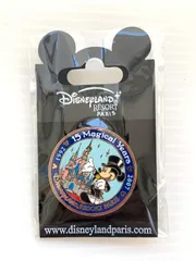 未開封 ディズニーランド リゾート パリ ピンズ ピンバッジ 15周年 ミッキー オーロラ城