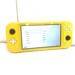【ジャンク品】Nintendo 任天堂  SwitchLite スイッチライト イエロー HDH-001 HO