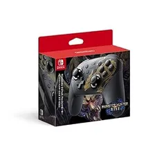 【中古】(未使用･未開封品)Nintendo Switch Proコントローラー モンスターハンターライズエディション