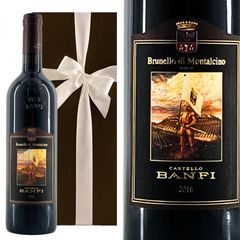[ワインギフト] イタリア産 バンフィ ブルネッロ・ディ・モンタルチーノ 2016 赤ワイン 750ml ギフト箱入り [ラッピング付] イタリアワインの女王