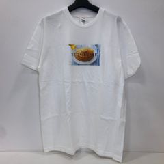 07w8072★ SUPREME シュプリーム 25SS Pancakes Tee パンケーキ 半袖Tシャツ 白 メンズ Mサイズ【中古品】