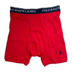 ポロ ラルフローレン POLO Ralph Lauren 肌着 バラ売り 単品 1枚 お試し 試着用 箱無し ミドル ボクサーパンツ 下着 Cotton Classic Fit NCBBP RD メンズ レッドのサムネイル