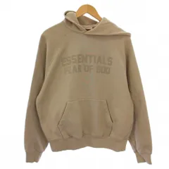 超美品ESSENTIALS ベージュ パーカー XS FOG ESSENTIALS｜エフオージーエッセンシャルズ（メンズ）の