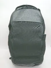 ■ Θ THE NORTH FACE ザ ノース フェイス ブランドロゴ刻印 リュックサック ブラック メンズ レディース E  【1412090030666】